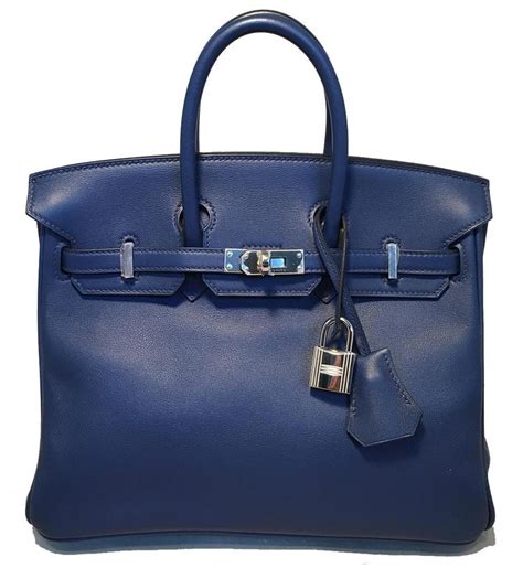 hermes bag navy blue